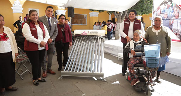 Comuna de San Andrés Cholula dará tinacos y calentadores solares