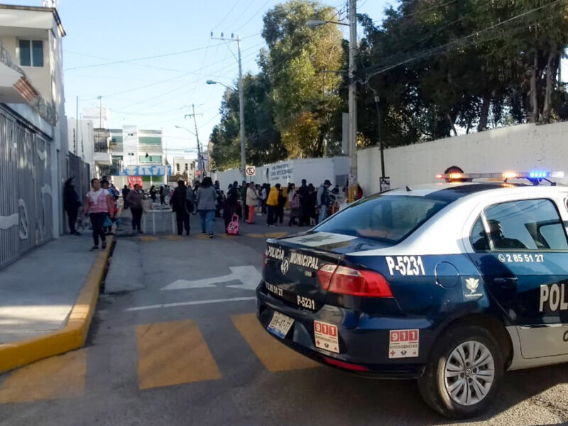 En Cuautlancingo, refuerzan el Programa Mi Escuela Segura