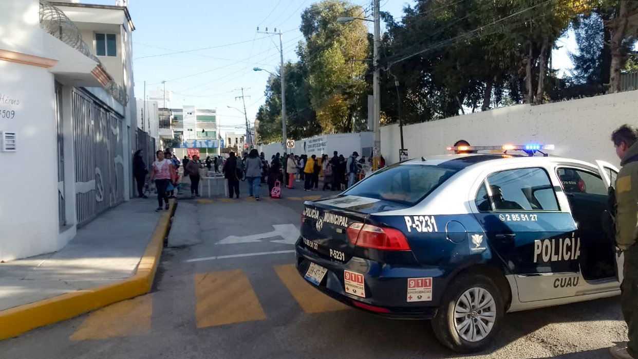 En Cuautlancingo, refuerzan el Programa Mi Escuela Segura