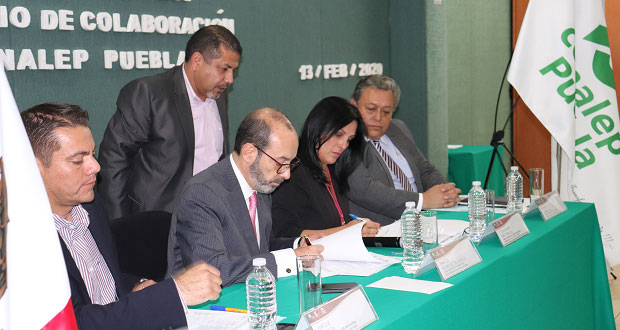 Estudiantes del Conalep podrán realizar prácticas en INE de Puebla