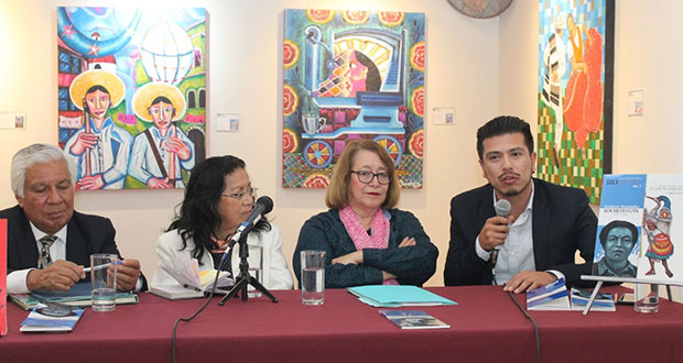 Presentan biografía del muralista Desiderio Hernández Xochitiotzin
