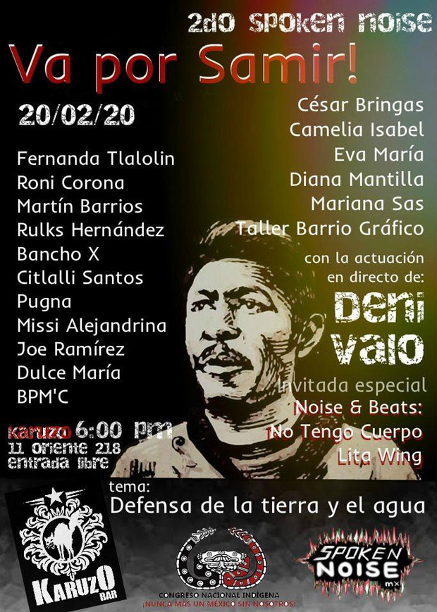 Puebla tendrá un evento cultural a favor de la tierra y de Samir
