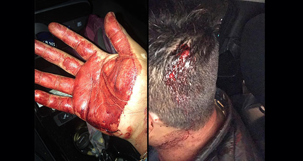 Taxistas golpean a conductor en la CAPU por creer que era Uber