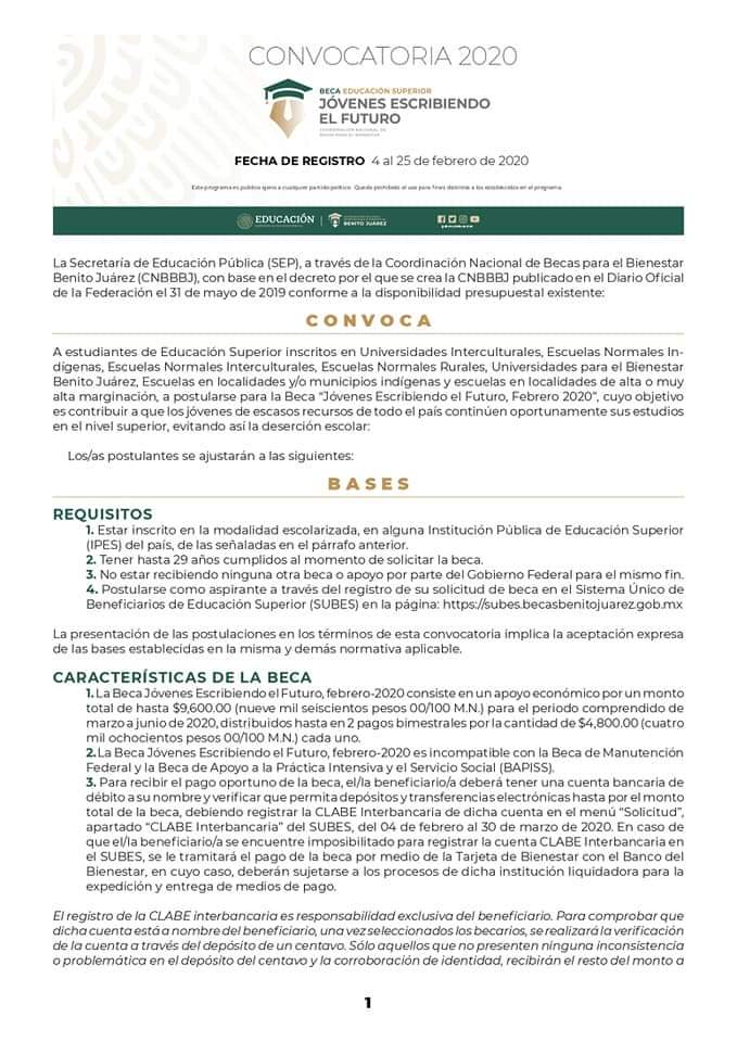 ¿Conoces la beca Jóvenes Escribiendo el Futuro? Aún puedes pedirla