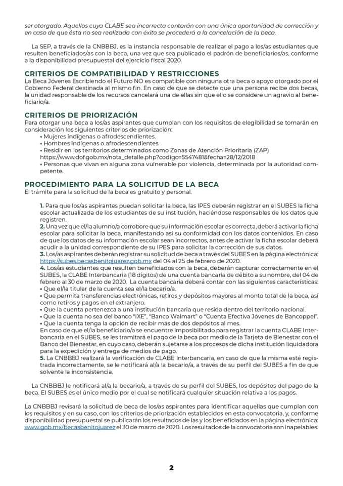 ¿Conoces la beca Jóvenes Escribiendo el Futuro? Aún puedes pedirla