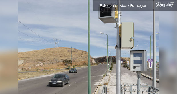 Adelantan arranque de fotomultas en Puebla; inician en marzo