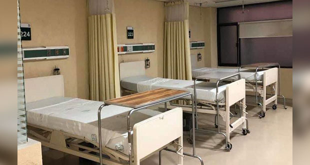 Para la foto, las 60 camas incorporadas al IMSS de La Margarita, acusan
