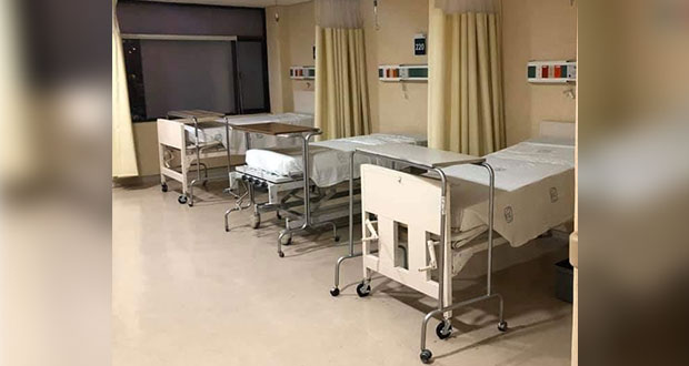 Para la foto, las 60 camas incorporadas al IMSS de La Margarita, acusan