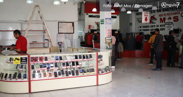 Tiendas empeño de Puebla deberán exigir factura de productos