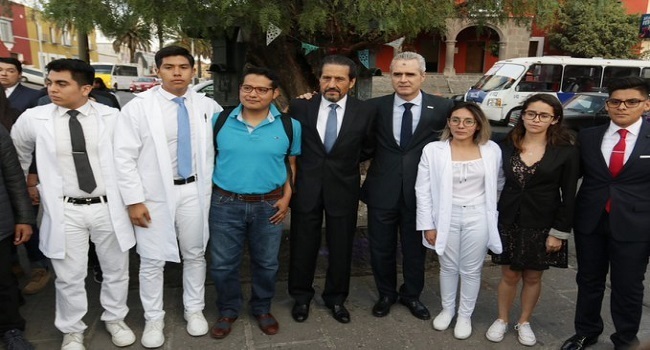 Barbosa acuerda con Esparza y Baños plan de seguridad en universidades