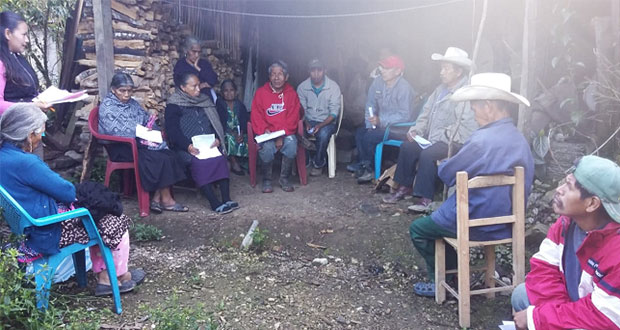 En comunidad de Tlaola, respaldan a Antorcha