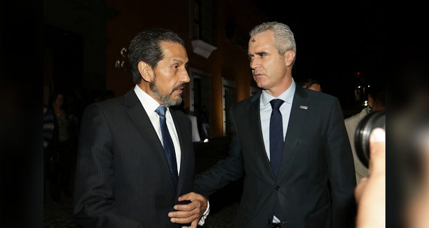 Rectores de BUAP y Upaep acuerdan con Barbosa reforzar seguridad en escuelas