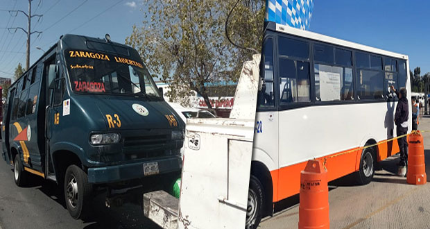 Aseguran tres unidades de rutas 65, 38A y 3 por irregularidades