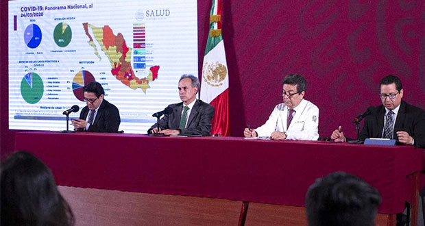En México, 5 muertos y 405 enfermos por Covid-19; alistan hospitales