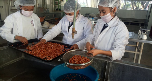 Alumnos de secundaria 16 de Tecomatlán desarrollan proyectos tecnológicos