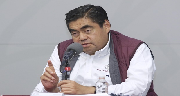 Gobierno emite decreto para asumir seguridad de Puebla capital: Barbosa