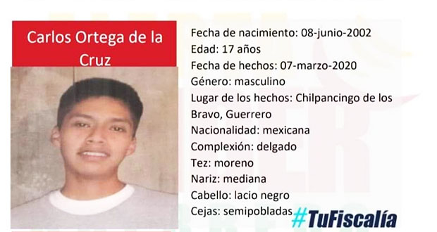 Desaparece hijo del vocero de padres de los 43 de Ayotzinapa