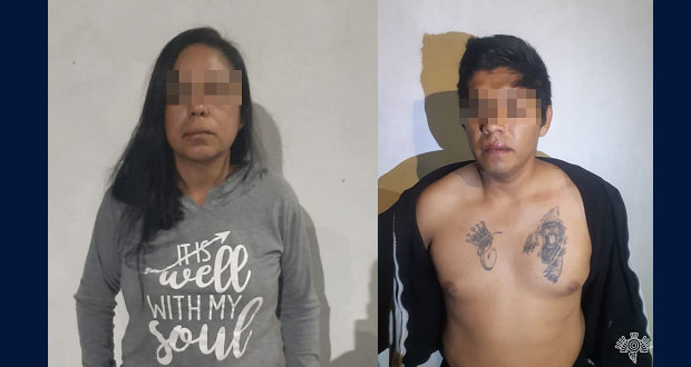 Detienen a pareja en colonia Galaxia con posible droga