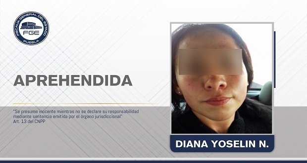 FGE detiene a implicada en secuestro de dos personas en Atlixco