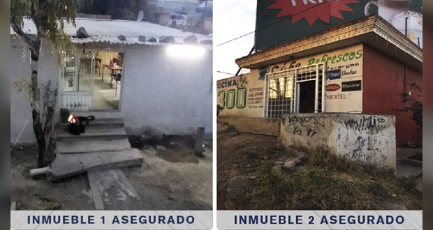 FGE detiene a 8 y asegura más de 100 dosis de drogas en Coronango