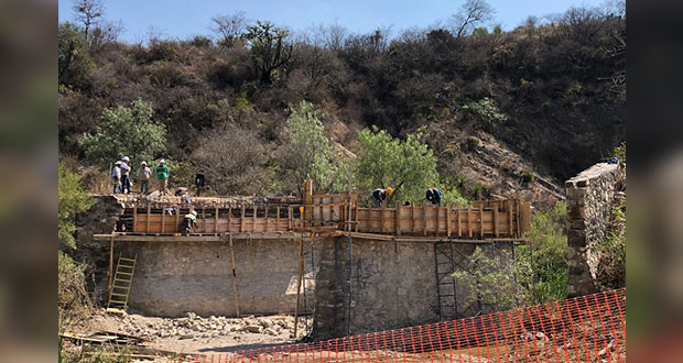 Gobierno estatal repara puente Tecali-Ahuatepec-Atoyatempan con 2.4 mdp