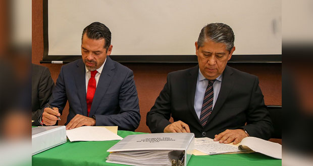Firman acta para transferir el Semefo del TSJ a la FGE en Puebla