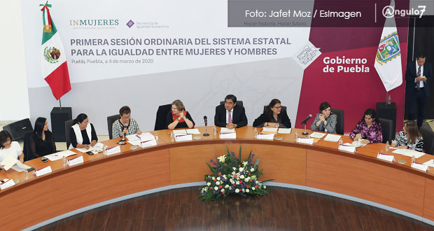 Inmujeres destinará 32 mdp a Puebla y pide modificar delitos