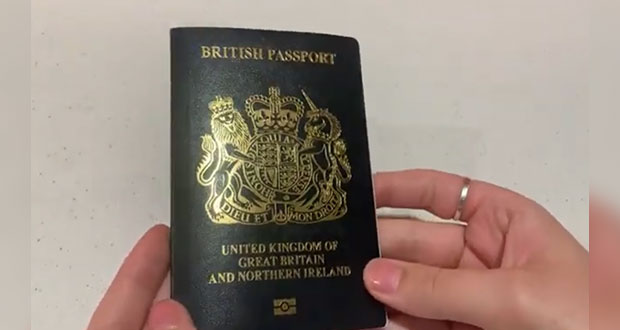 Tras Brexit, Reino Unido lanza pasaporte sin leyenda “Unión Europea”