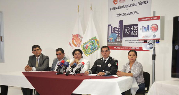 Karina Pérez presenta aplicación móvil “Ciudadano Alerta”