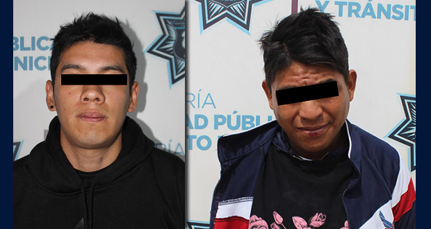 SSC detiene a dos hombres por robo a transporte público