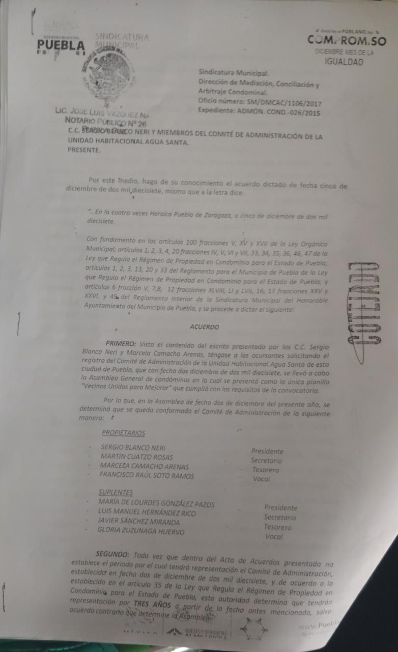 Regidor Iván Herrera apadrina imposición de  consejo en Agua Santa, acusan