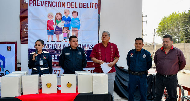 Con alarmas vecinales, Cuautlancingo busca dar mayor seguridad