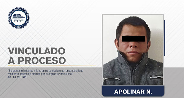 Vinculan a proceso a hombre por violencia familiar