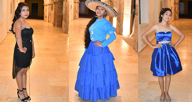 Ellas buscarán ser reinas de la feria de Ahuatempan