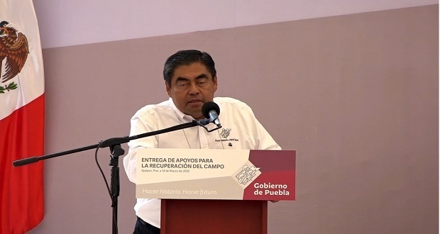 Suman 3 casos de Covid-19 en Puebla; aún es fase uno: Barbosa