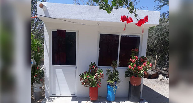 Con cuartos, benefician a más de 40 familias de la Mixteca