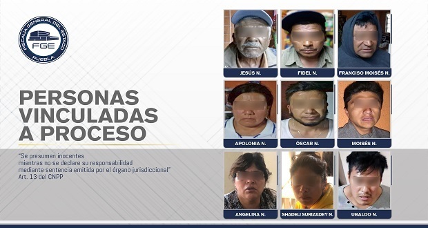 En prisión, 9 personas detenidas durante cateos de Coronango