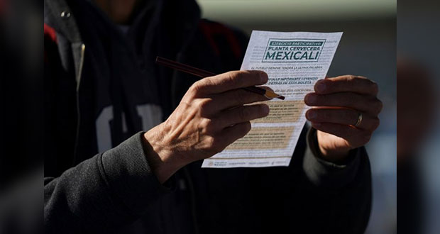 Gana el “no” en consulta de Mexicali; retirarán permisos a cervecera