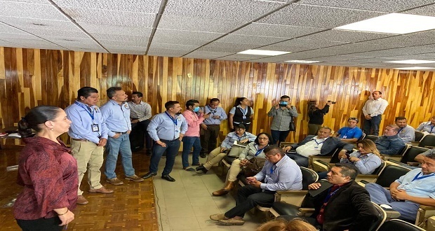 IMSS asegura hay insumos para trabajadores en Puebla