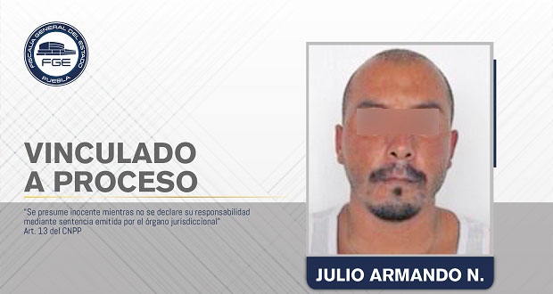 Lo vinculan a proceso por la desaparición de su pareja en Atlixco