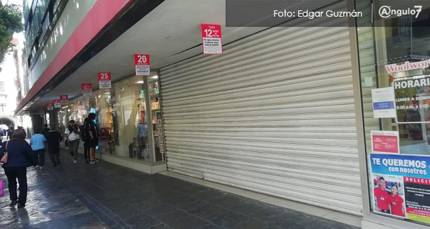 Para nacional genera que comercios del CH no abran y calles con poca afluencia
