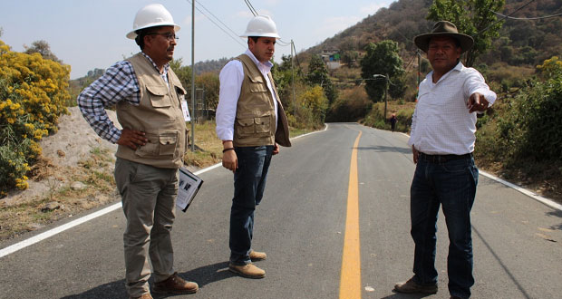 Avanza rehabilitación de rutas de evacuación en el Popocatépetl