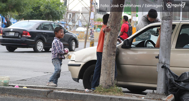 En 2019, 16% de menores en Puebla trabajaba; 7ta tasa más elevada; Redim