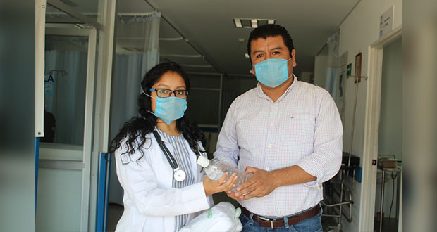 Comuna de Huitzilan entrega insumos a hospital ante contingencia