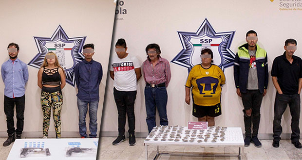 Detienen a sicario buscado en Puebla y a 5 miembros de “El Moy”