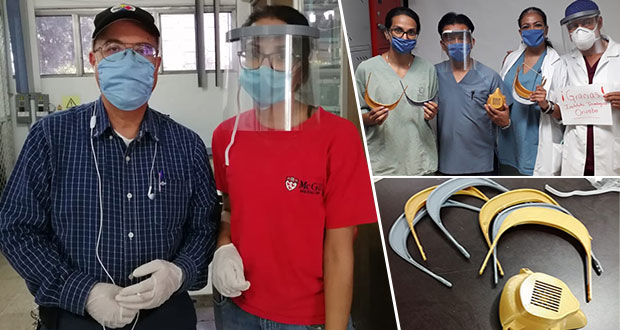 Ingeniero de Tecnm crea mascarilla para médicos que atiendan Covid-19