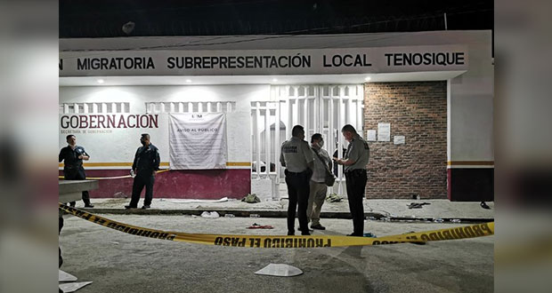 Motín en estación de Tenosique deja un migrante muerto y desalojo: INM