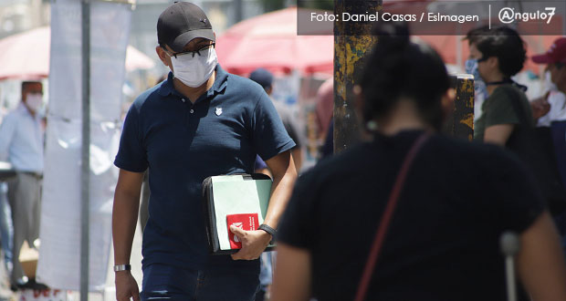 En Puebla, pico de contagios Covid se adelantaría; hay 550 casos en un día