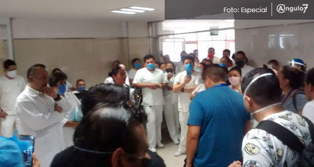 Personal del IMSS de San José se van a paro por falta de insumos