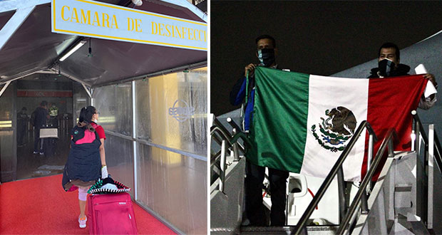 Regresan a México 161 connacionales varados en Bolivia y Perú